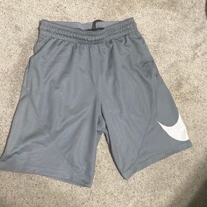 Gray Nike shorts